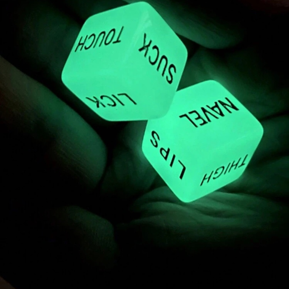 Glow-in-the-Dark Adult Dice